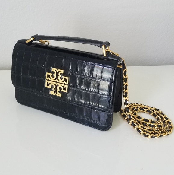 gucci black signature messenger bolsa